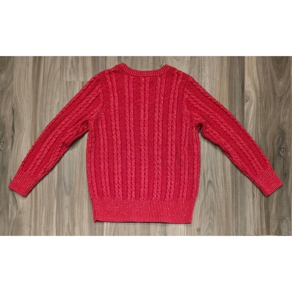 Style & Co Women's Cotton Cable-knit Crewneck Sweater size large - Picture 4 of 6